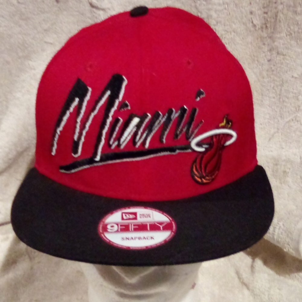Miami Heat,New Era,9 Fifty,Snapback Cap